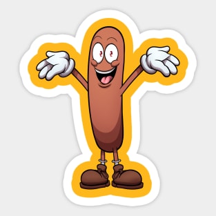 Cute Sausage Sticker